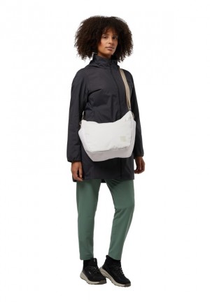 Beige Men Jack Wolfskin Burgweg Shoulder Bags | 27243405