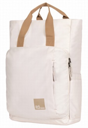 Beige Men Jack Wolfskin Hoellenberg Daypack | 48807955