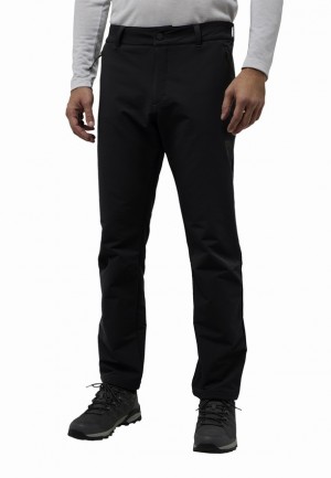 Black Men Jack Wolfskin Activate Thermic Hiking Pants | 73104782