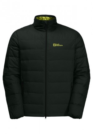 Black Men Jack Wolfskin Ather Down Jackets | 85833878