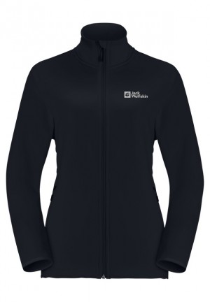 Black Men Jack Wolfskin Baiselberg Fz Fleece Jackets | 67701425
