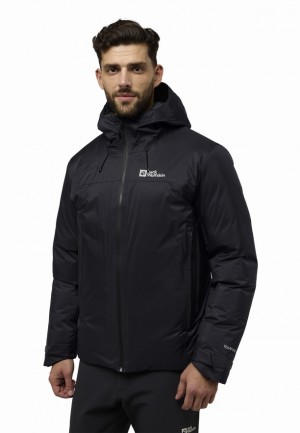 Black Men Jack Wolfskin Cyrox 2l Down Jackets | 26668275