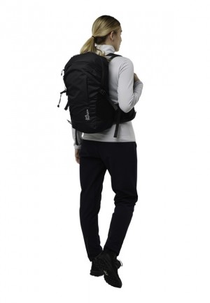 Black Men Jack Wolfskin Cyrox Shape 20 Hiking Backpack | 79484100