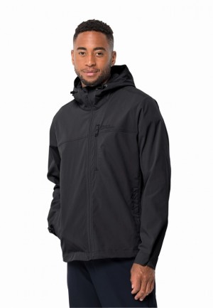 Black Men Jack Wolfskin Desert Wind Jackets | 12507536