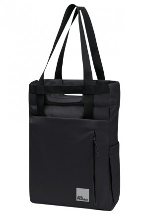 Black Men Jack Wolfskin Ebental Shoulder Bags | 89561494