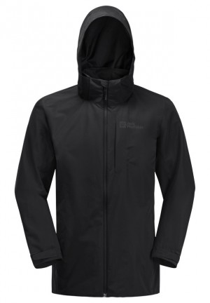 Black Men Jack Wolfskin Fernblick 2l Jackets | 68662559