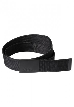 Black Men Jack Wolfskin Hidden Belts | 39002900