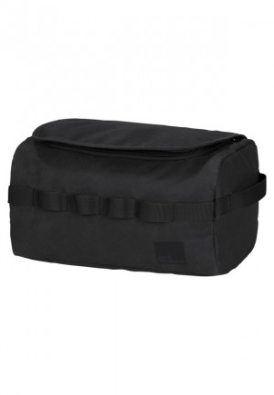 Black Men Jack Wolfskin Konya Wash Bag | 35487593
