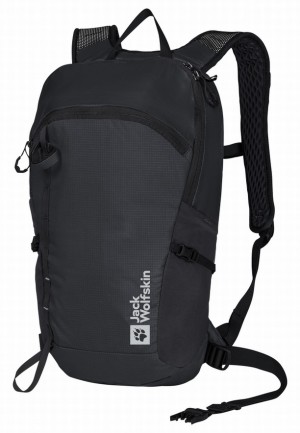 Black Men Jack Wolfskin Prelight Shape 15 Hiking Backpack | 14620581
