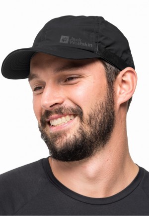 Black Men Jack Wolfskin Strap Baseball Caps | 21950618