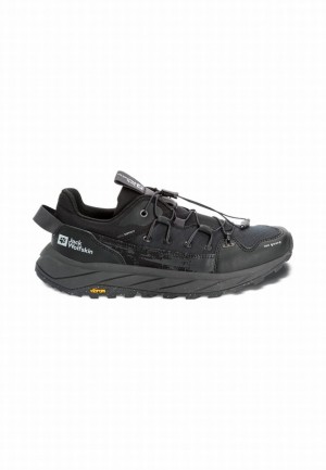 Black Men Jack Wolfskin Terraquest Low Hiking Shoes | 22516393