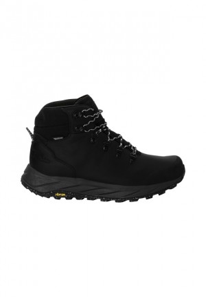 Black Men Jack Wolfskin Terraquest X Texapore Mid Hiking Shoes | 36791867
