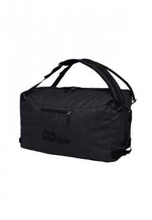 Black Men Jack Wolfskin Traveltopia 65 Duffle Bags | 21315992