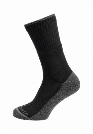 Black Men Jack Wolfskin Trek Func Cl C Socks | 60648892