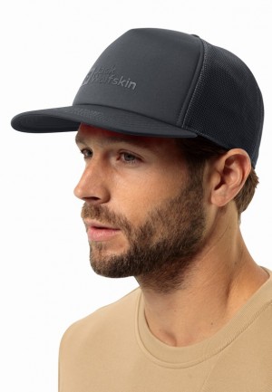 Black Men Jack Wolfskin Uson Baseball Caps | 70192202