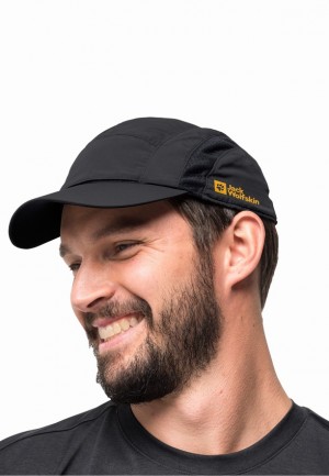 Black Men Jack Wolfskin Vent Baseball Caps | 89455688
