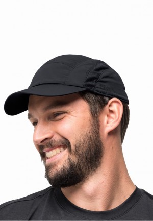 Black Men Jack Wolfskin Vent Baseball Caps | 63755891
