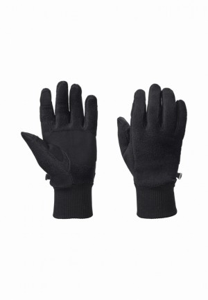 Black Men Jack Wolfskin Vertigo Gloves | 69439221