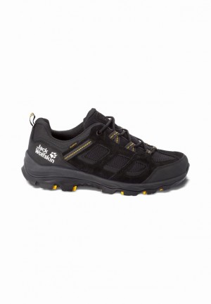 Black Men Jack Wolfskin Vojo 3 Texapore Low Hiking Shoes | 49854777