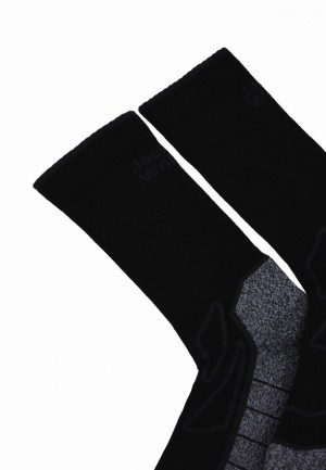 Black Men Jack Wolfskin Vojo Cl C Socks | 54688010