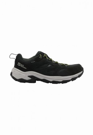Black Men Jack Wolfskin Vojo Tour Texapore Low Hiking Shoes | 50416232