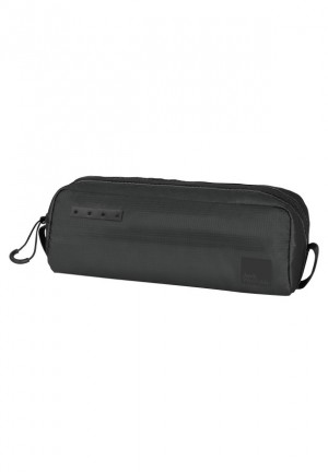 Black Men Jack Wolfskin Wandermood Mini Wash Bag | 17998615