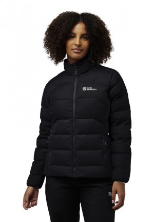 Black Women Jack Wolfskin Ather Down Jackets | 10349745