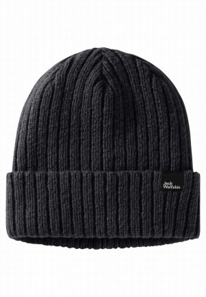 Black Women Jack Wolfskin Cushy Beanie | 68416238