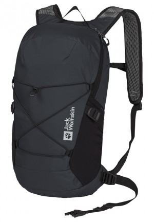 Black Women Jack Wolfskin Cyrox Shape 15 Hiking Backpack | 89684875
