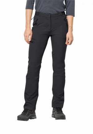 Black Women Jack Wolfskin Geigelstein Hiking Pants | 24010166