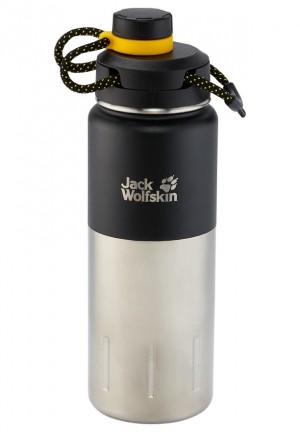 Black Women Jack Wolfskin Karoo 0.75 Water Bottles | 42083255