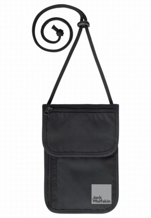 Black Women Jack Wolfskin Organizer Pouches | 28481453