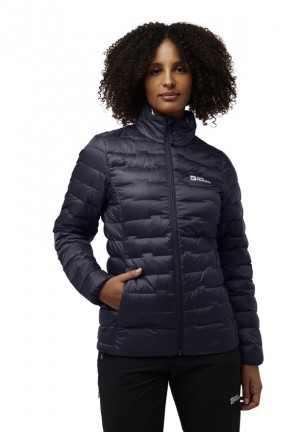 Black Women Jack Wolfskin Passamani Down Jackets | 69358026