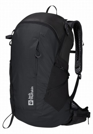 Black Women Jack Wolfskin Prelight Vent 25 S-l Hiking Backpack | 31124533
