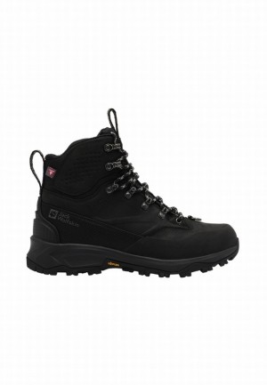 Black Women Jack Wolfskin Terraquest Arctic Texapore Mid Hiking Shoes | 99075267