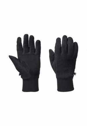 Black Women Jack Wolfskin Vertigo Gloves | 82195944