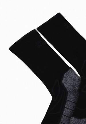 Black Women Jack Wolfskin Vojo Cl C Socks | 92780951