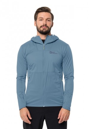 Blue Men Jack Wolfskin Prelight Alpha Jackets | 34198354