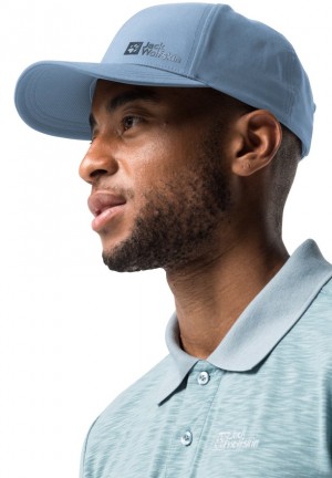 Blue Men Jack Wolfskin Summer Storm Xt Baseball Caps | 42160133