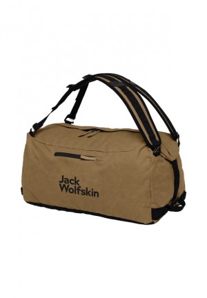 Brown Men Jack Wolfskin Traveltopia 45 Duffle Bags | 22208116