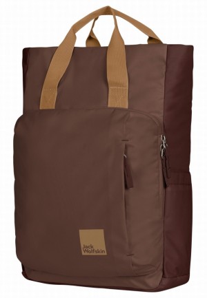 Burgundy Women Jack Wolfskin Hoellenberg Daypack | 68932756