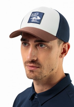 Chocolate Men Jack Wolfskin Brand Baseball Caps | 88835789