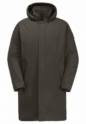 Coffee Men Jack Wolfskin Koenigsbau Coats | 84655704