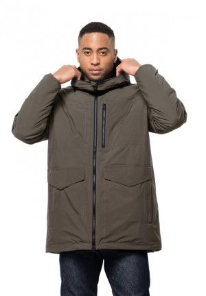 Coffee Men Jack Wolfskin Koenigsbau Coats | 96189411