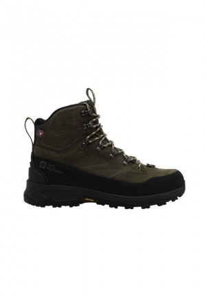 Coffee Men Jack Wolfskin Terraquest Arctic Texapore Mid Hiking Shoes | 39173594