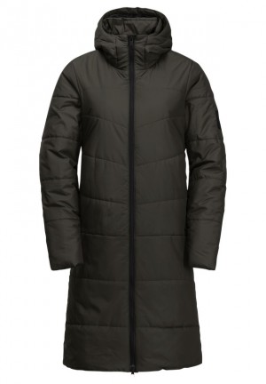 Coffee Women Jack Wolfskin Deutzer Coats | 91833745