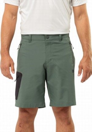 Green Men Jack Wolfskin Active Track Shorts | 10590530