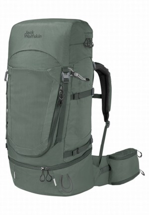 Green Men Jack Wolfskin Highland Trail 50|5 Trekking Backpack | 75645065