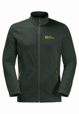 Green Men Jack Wolfskin Kolbenberg Fz Fleece Jackets | 28483088