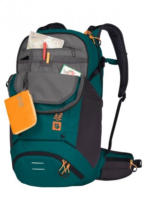 Green Men Jack Wolfskin Moab Jam Shape 25 Bike Backpack | 20741893